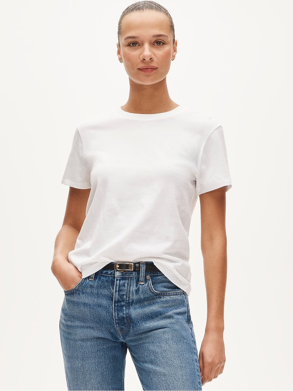 J.CREW Vintage Jersey Classic Fit Crewneck T-Shirt, Size XXS